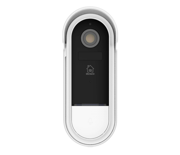 Deltaco SMART H WiFi Doorbell camera IP65 weather proof white/silver - 1308503 - zdjęcie 2